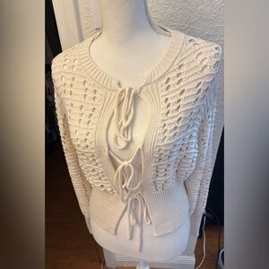 Jessica Simpson Cream Knit Sweater